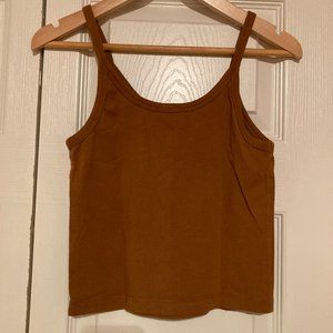 ARQ Crop Tank Toffee Small